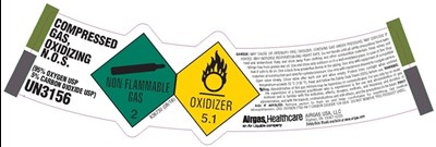 Mix Label (Ag Carbon Dioxide Oxygen Sl 95 5)